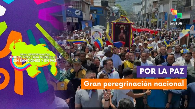 Venezuela se alista para peregrinación por la paz y fin de sanciones