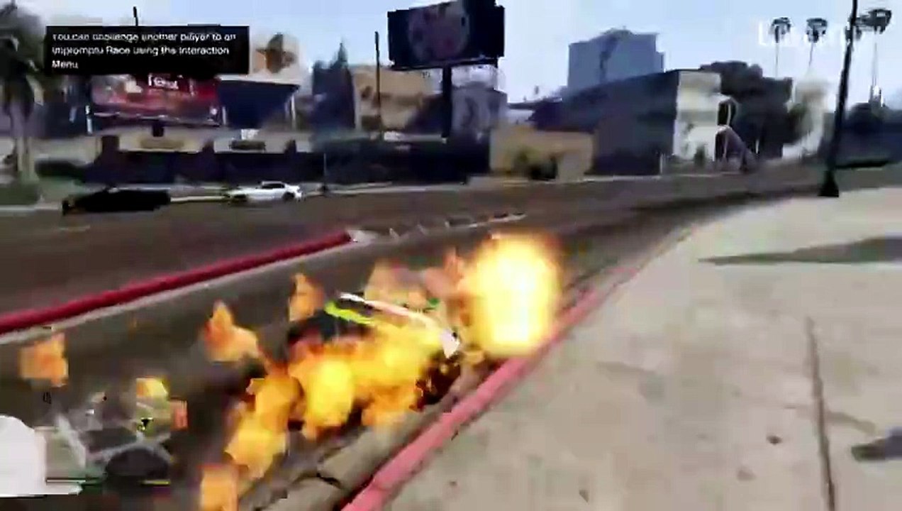 Unbelievable: turns out firefighters in #GTA Online sometimes… do their job