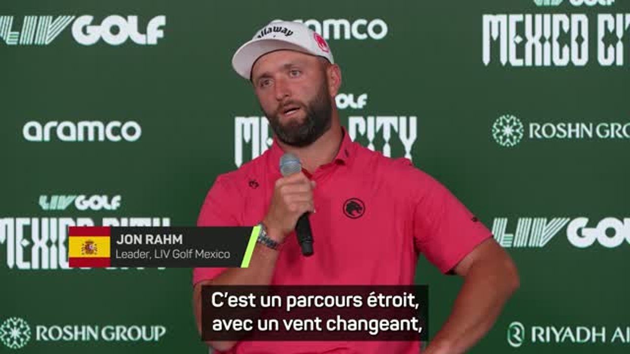 LIV Golf - Rahm prudent malgré son avance