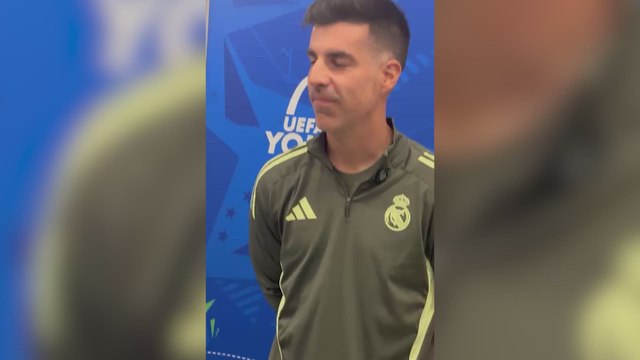 DECLARACIONES de GONZALO LÓPEZ antes de la final de la YOUTH LEAGUE | REAL MADRID vs CLUB BRUJAS