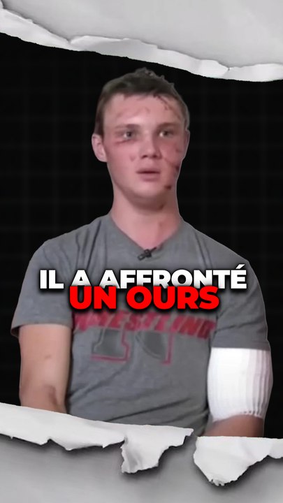 Il a affronté un ours