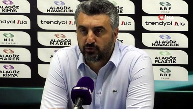 Iğdır FK - Pendikspor maçının ardından | Ajansspor | IHA