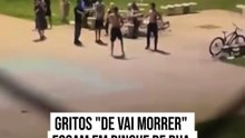 VÍDEO: Ringue improvisado por jovens no meio da rua ecoam gritos durante briga: “Vai morrer”