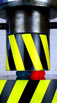 Hydraulic Press 100 ton vs #hydraulicpress #crushing #satisfying #viral