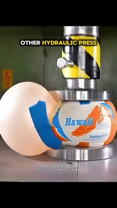 Other Hydraulic Press vs The Last One  CRAZY Reaction!#crushing #trending #hydraulicpress #shortsfeed
