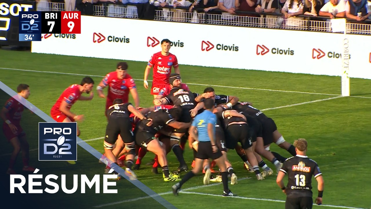 PRO D2 Saison 2025-2026 J27 - Résumé CA Brive – Stade Aurillacois