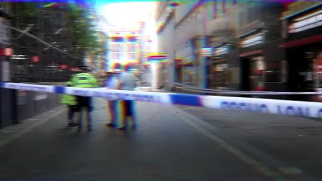 Woman arrested after car hits pedestrians on central London street