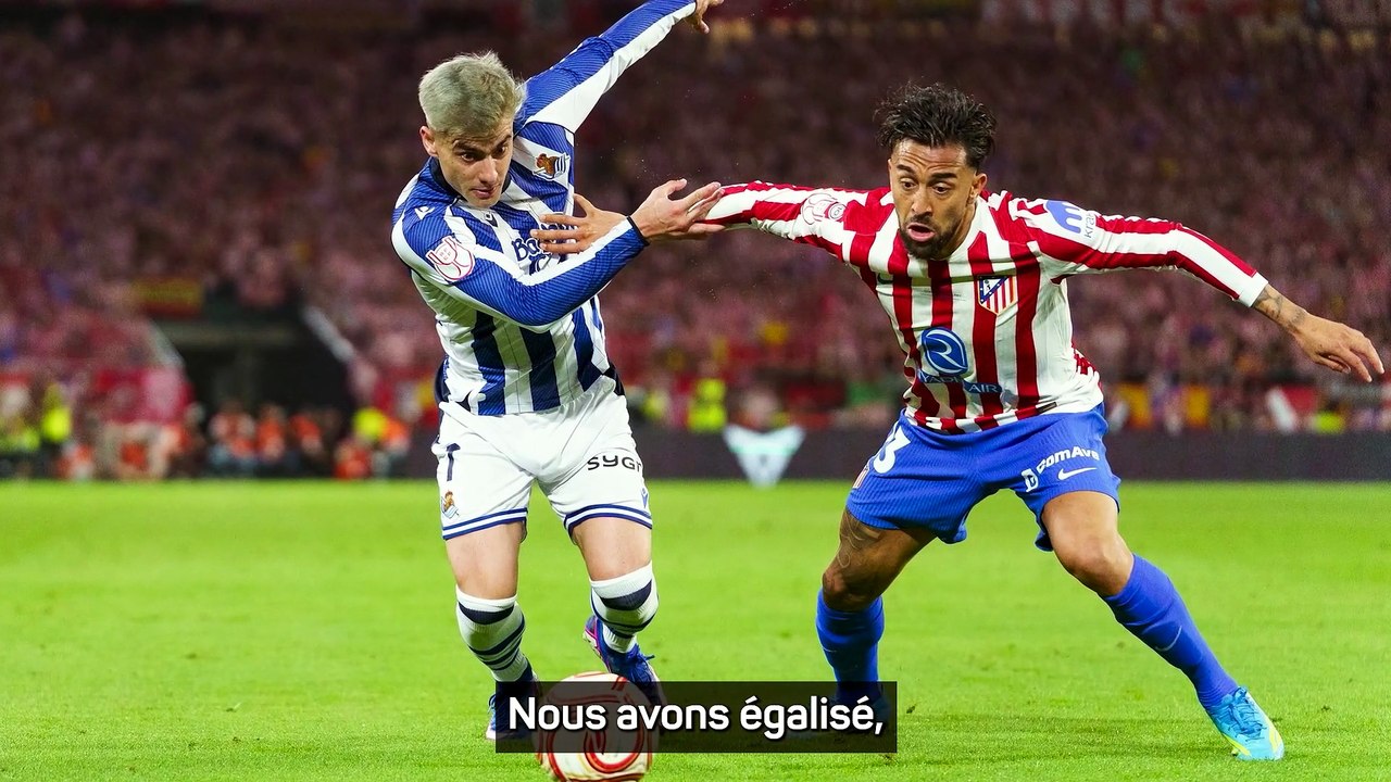 Simeone, fier de la prestation de son équipe : "Nous avons tout donné"