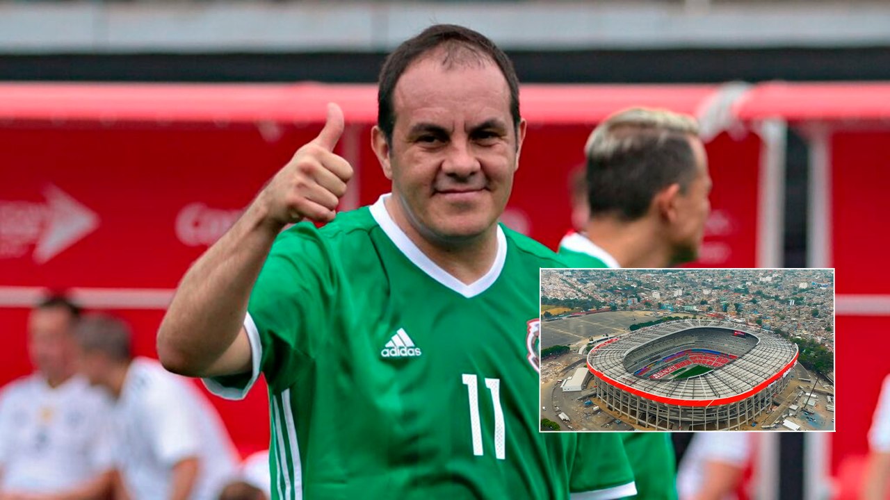 Cuauhtémoc Blanco critica al Estadio Azteca tras remodelación: "Los asientos están bien incómodos"