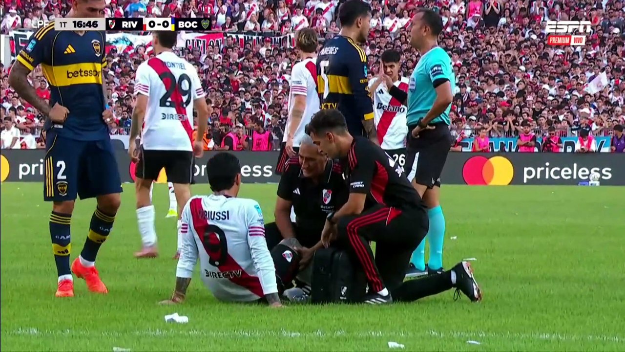 River Plate 0 vs Boca Juniors 1 | 1T | Fecha 14 | Apertura 2026.