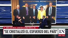 José Luis Daza tras el regreso del equipo económico de Washington