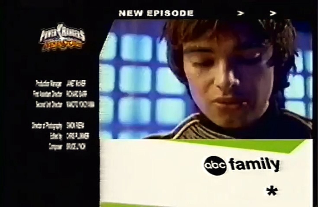 Power Rangers Ninja Storm/Wild Force, BeyBlade, MedaBots, and X-Men ABC Family Split Screen Credits