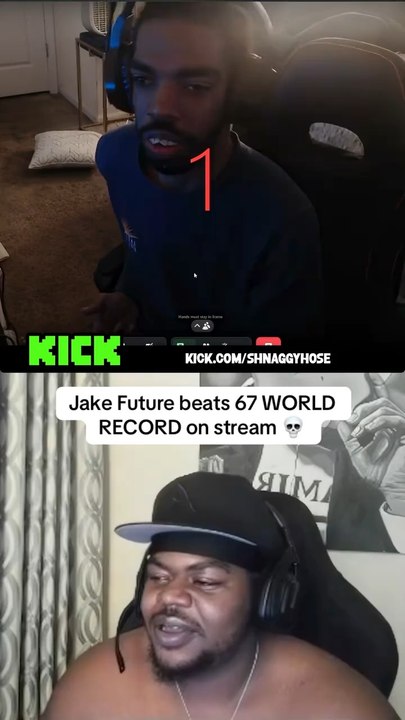 Jake Future beats 67 WORLD RECORD on stream
