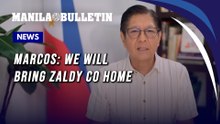 Marcos: We will bring Zaldy Co home