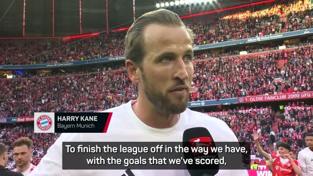 Kane eyes more silverware after Bayern secure Bundesliga title