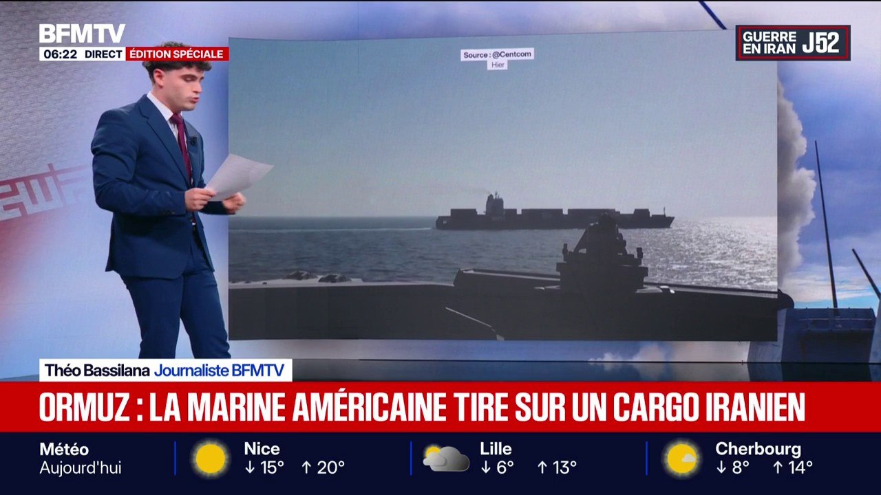 Un cargo iranien saisit par les États-Unis, de nouvelles négociations avec l'Iran: le point sur la guerre au Moyen-Orient