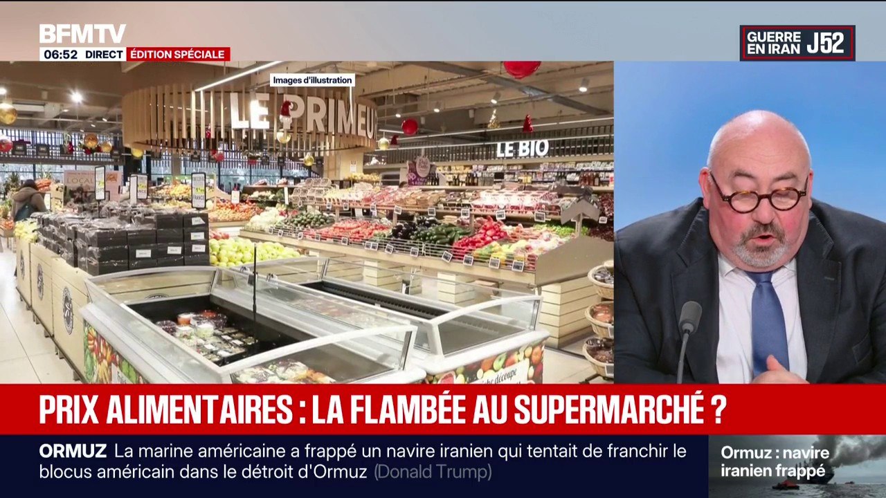Inflation: les prix de l'alimentaire en supermarchés pourraient augmenter de 4 à 5% dans les prochains mois en raison de la guerre au Moyen-Orient