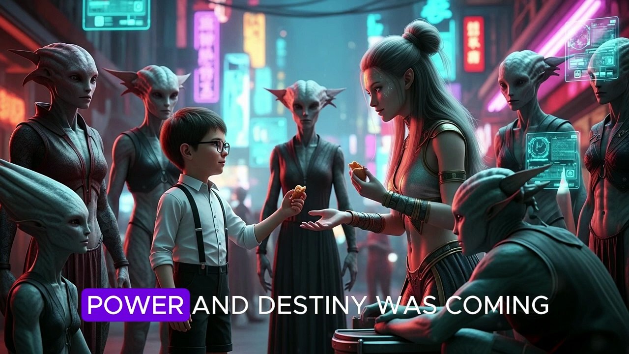 Aliens Laughed at the Human Boy—Not Knowing He Helped Their Secret Queen