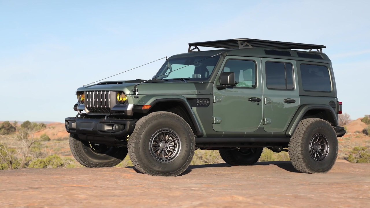 Das Jeep® Wrangler Anvil 715 Concept - Das Design