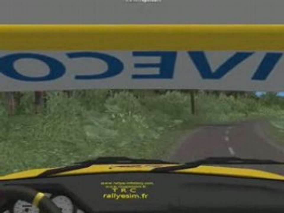 Rallyesim embarquée limousin