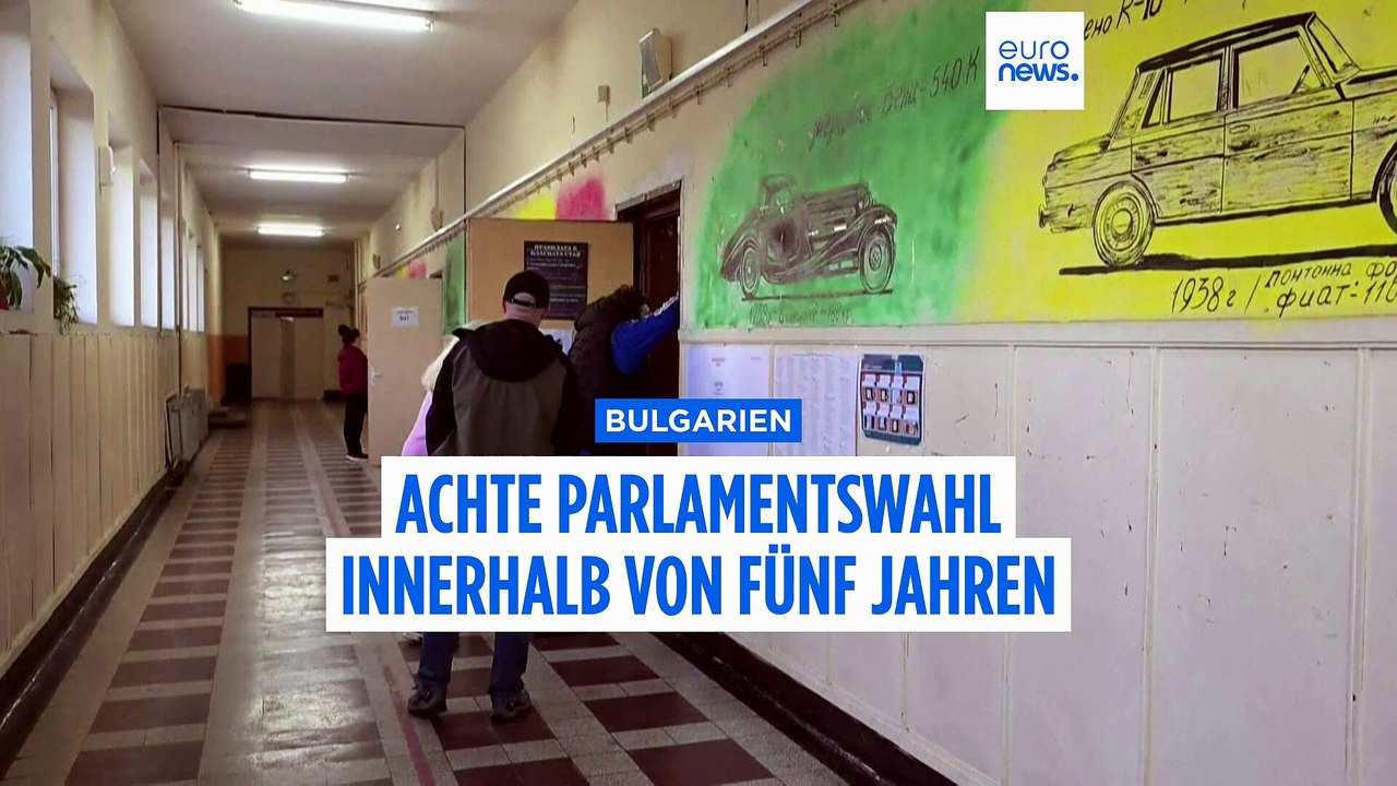 Bulgarien: Radew bei Parlamentswahl vorne