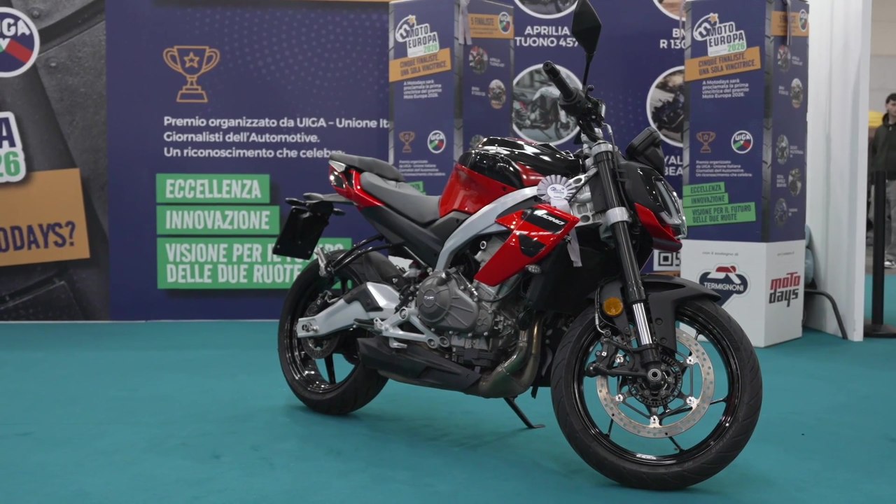 Premio Moto Europa 2026 - Aprilia Tuono 457
