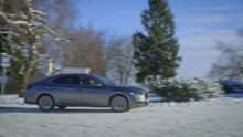 The most powerful Superb carries the iV designation - Driving Video