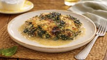 Espinacas a la crema gratinadas