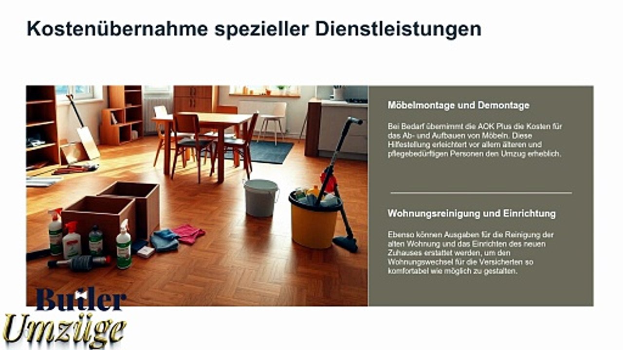 Umzugskosten AOK Leipzig & Butler Umzüge GmbH