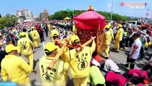 Worshippers With Disabilities Follow Baishatun Mazu Pilgrimage