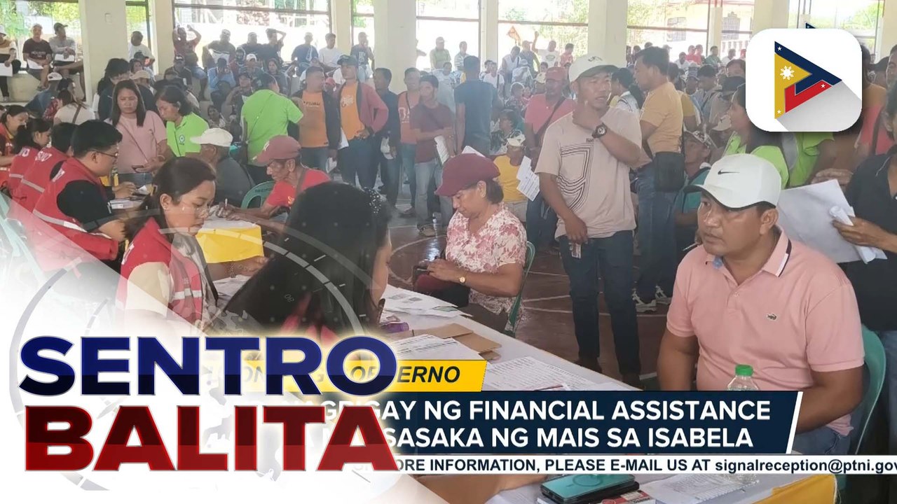DSWD, nagbigay ng financial assistance sa mga magsasaka ng mais sa Isabela na apektado ang ani at kita dahil sa matinding init | ulat ni April Racho - Radyo Pilipinas - Tuguegarao