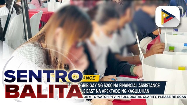 DMW, patuloy sa pagbibigay ng $200 na financial assistance sa OFWs sa Middle East na apektado ng kaguluhan