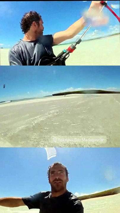 Martin Kretz en vacances à Madagascar