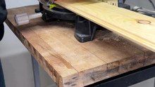 Adding Wood Accent to Bathroom Cabinet