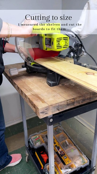 Adding Wood Accent to Bathroom Cabinet