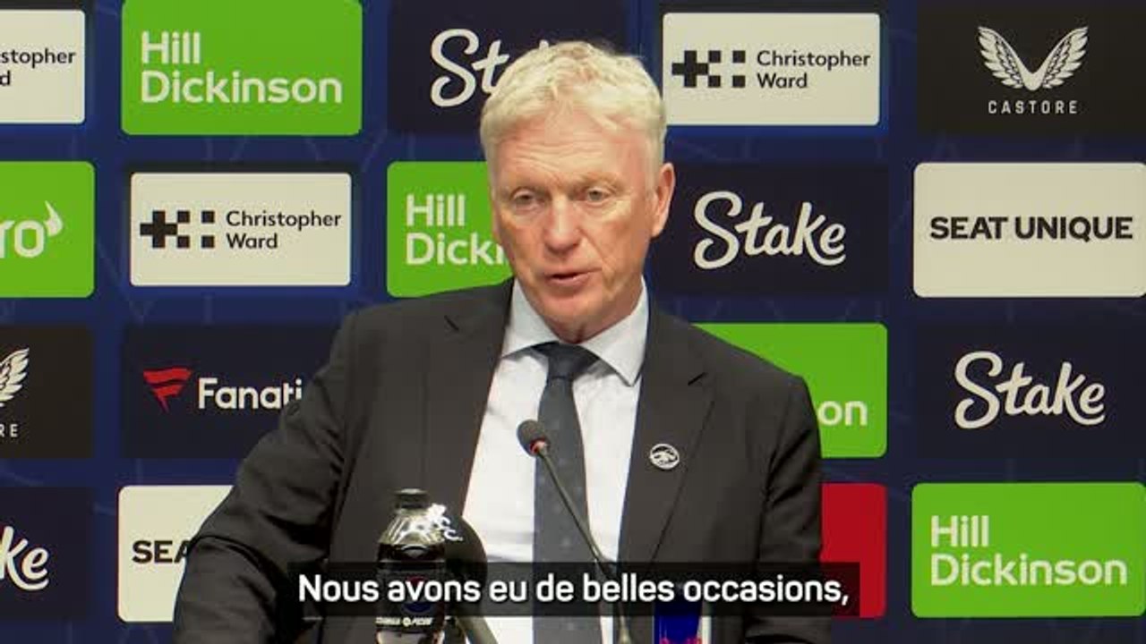 Everton - Moyes : "Le football est parfois cruel"