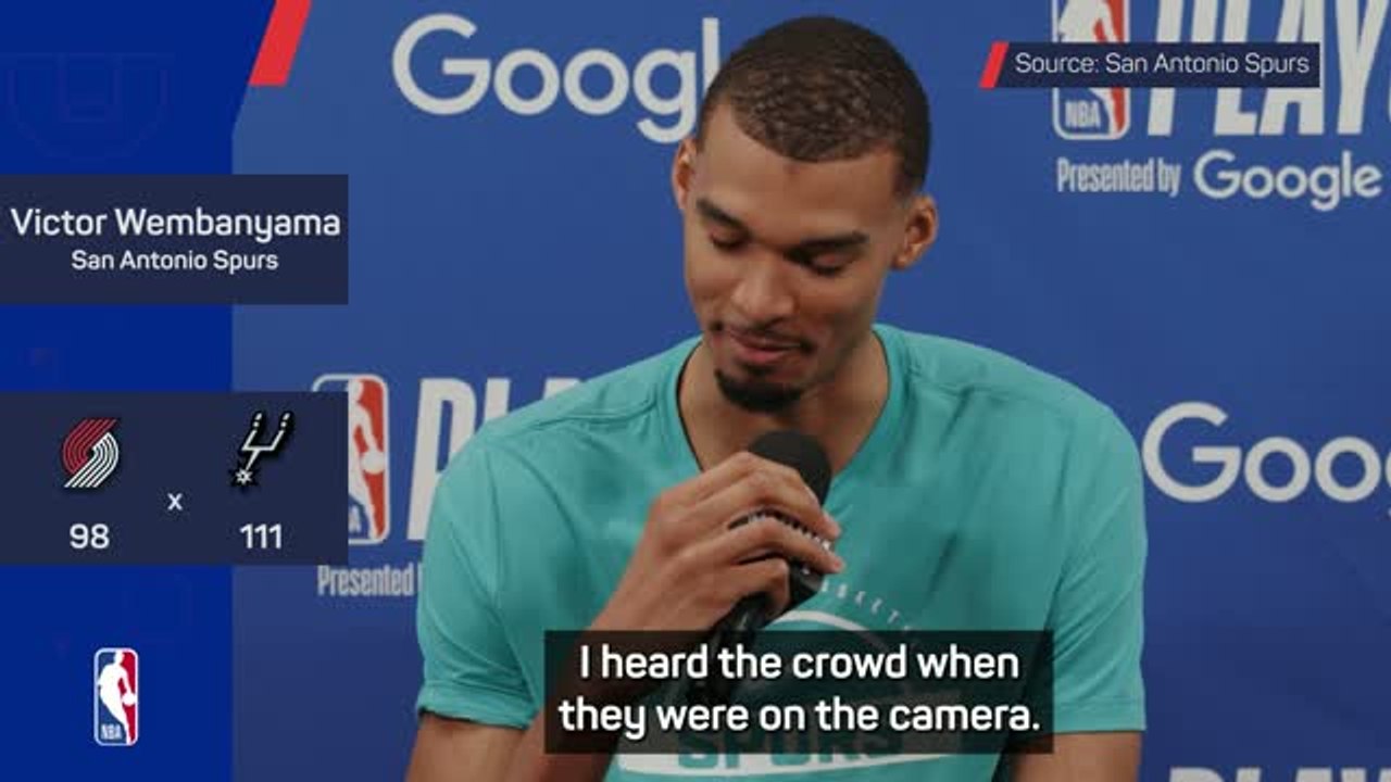 Wembanyama breaks another Spurs record in presence of greatness