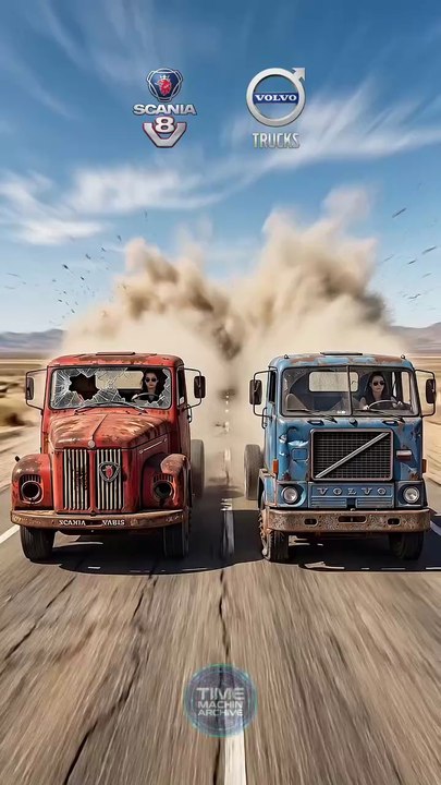 THE BATTLE FOR THE CROWN!#Scania #Volvo #ScaniaV8