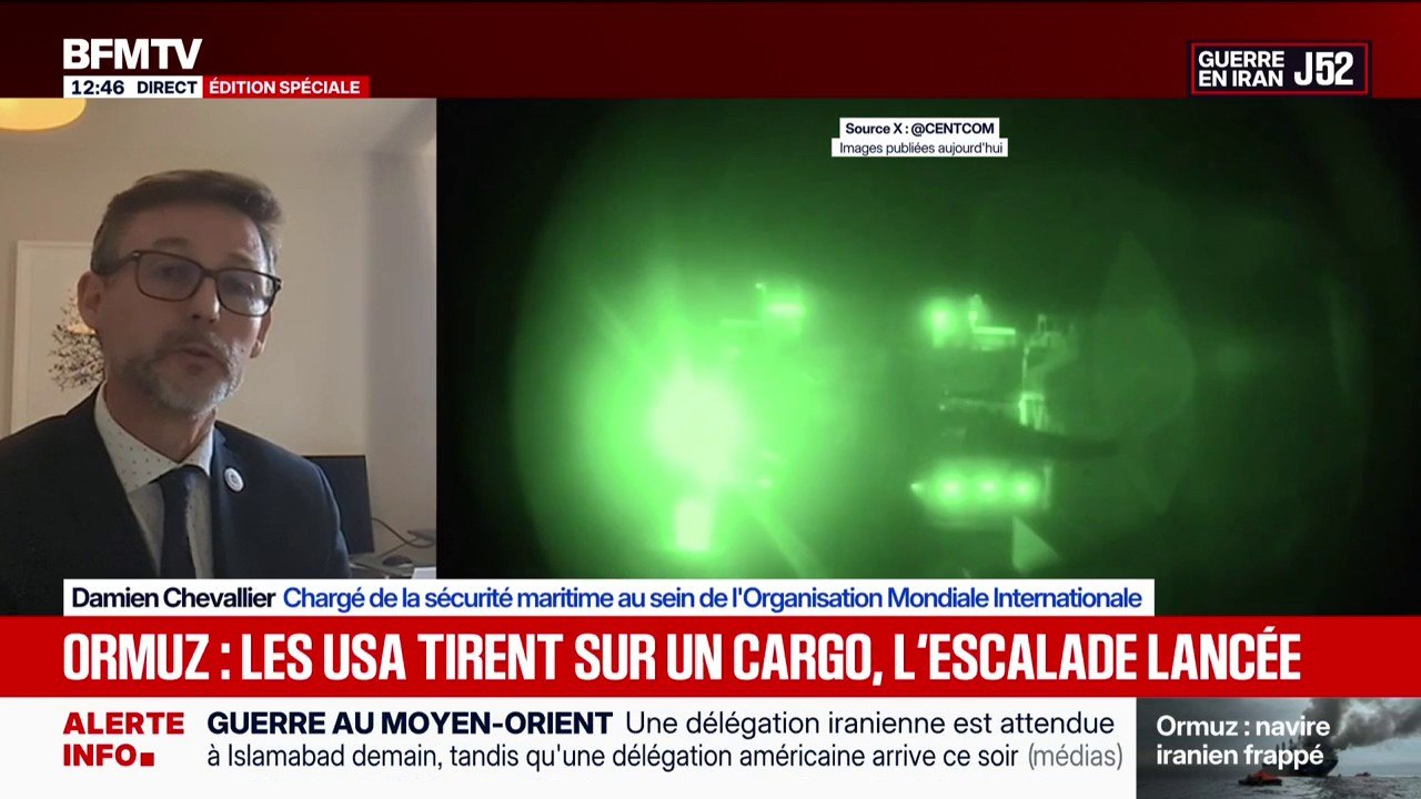 Fermeture du détroit d'Ormuz: "On est dans une...