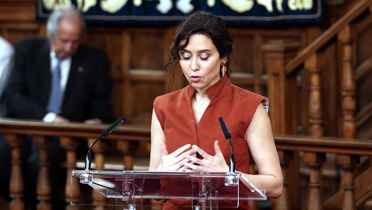 Ayuso anuncia en Alcalá de Henares el proyecto «Madrid, región universitaria»