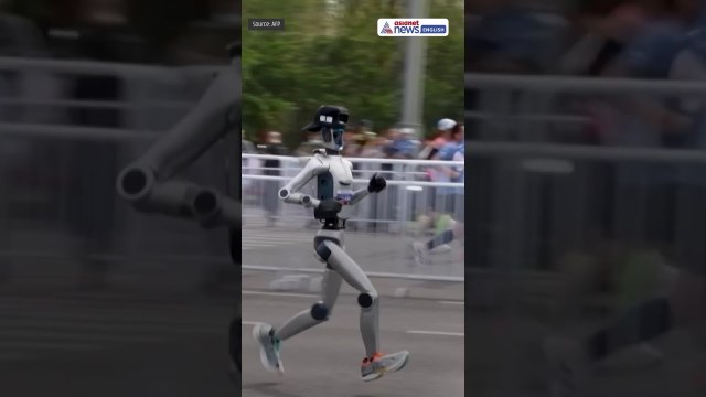 Faster Than Humans? Humanoid Robot SMASHES World Record at Beijing Half Marathon