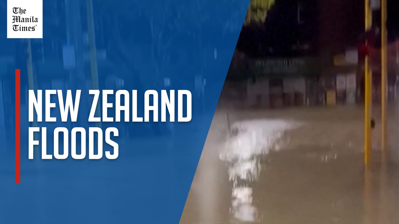 Flooding in New Zealand as residents urged to evacuate due to further flood risk