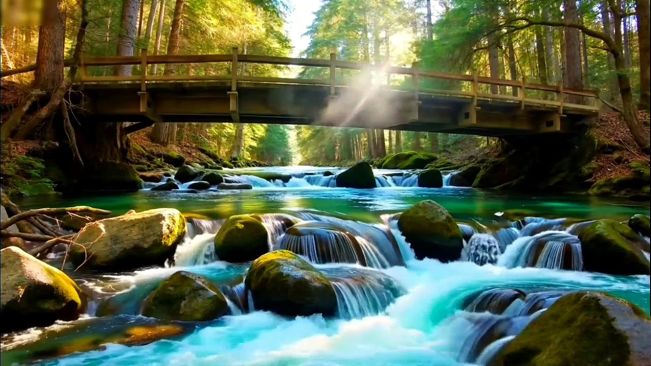 Relax Instantly with Calm River Flow | Nature Sounds ASMR for Relaxations and Stress Relief