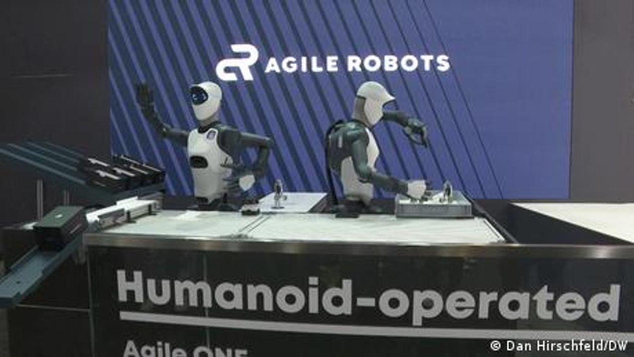Hannover Messe: Diese humanoiden Roboter sind die Hingucker