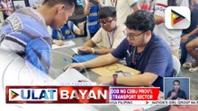 2K manggagawa sa transport sector sa Cordova, Cebu, nakatanggap ng tulong mula sa Cebu Provincial Government | ulat ni Jessee Atienza ng PTV Cebu