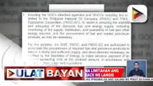DOE, ipinaliwag na may kapangyarihan ang pamahalaang magtakda ng limitasyon sa presyo ng produktong petrolyo | ulat ni Sheila Natividad