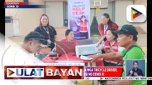 Kwalipikadong tricycle drivers sa Davao Del Sur, nagsimula na ring mabigyan ng ayuda | ulat ni Regine Lanuza ng PTV Davao