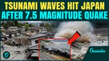 Japan EARTHQUAKE Breaking: First Tsunami Wave Hits Coast After Massive 7.5 Earthquake