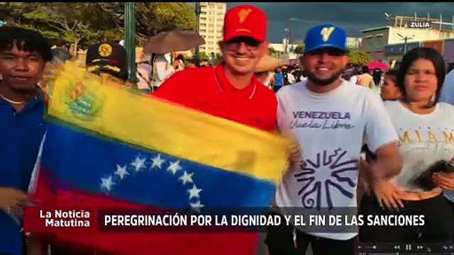 Zulia | La Gran Peregrinación por una Venezuela sin sanciones marcó un hito de unidad