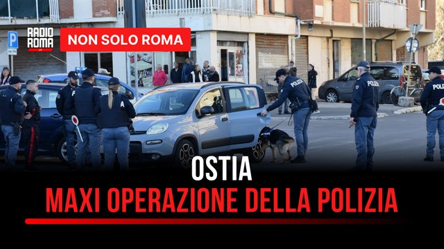 Ostia, maxi operazione della Polizia: cinque arresti e sequestri sul litorale